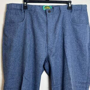 Habands Fit Forever 40S Expandable Waist Blue Jean Style Casual Dress Pants 70s